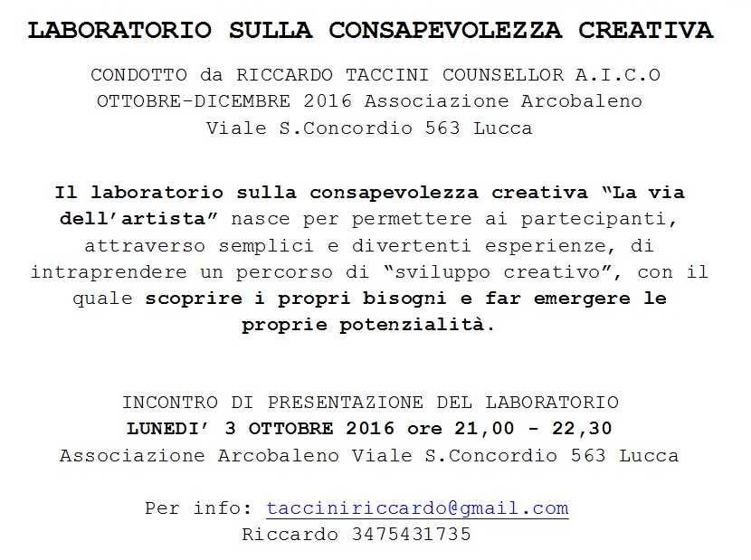 la-via-dellartista-testo